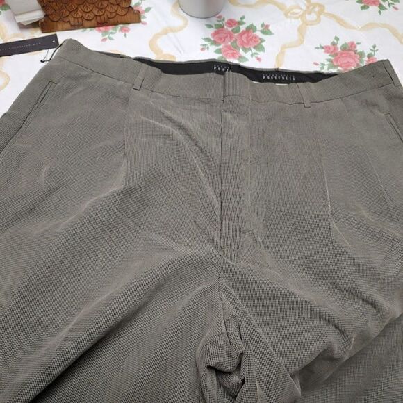 New Perry Ellis Portfolio Artichoke Colored Pants Men's 40/30 - Picture 2 of 3